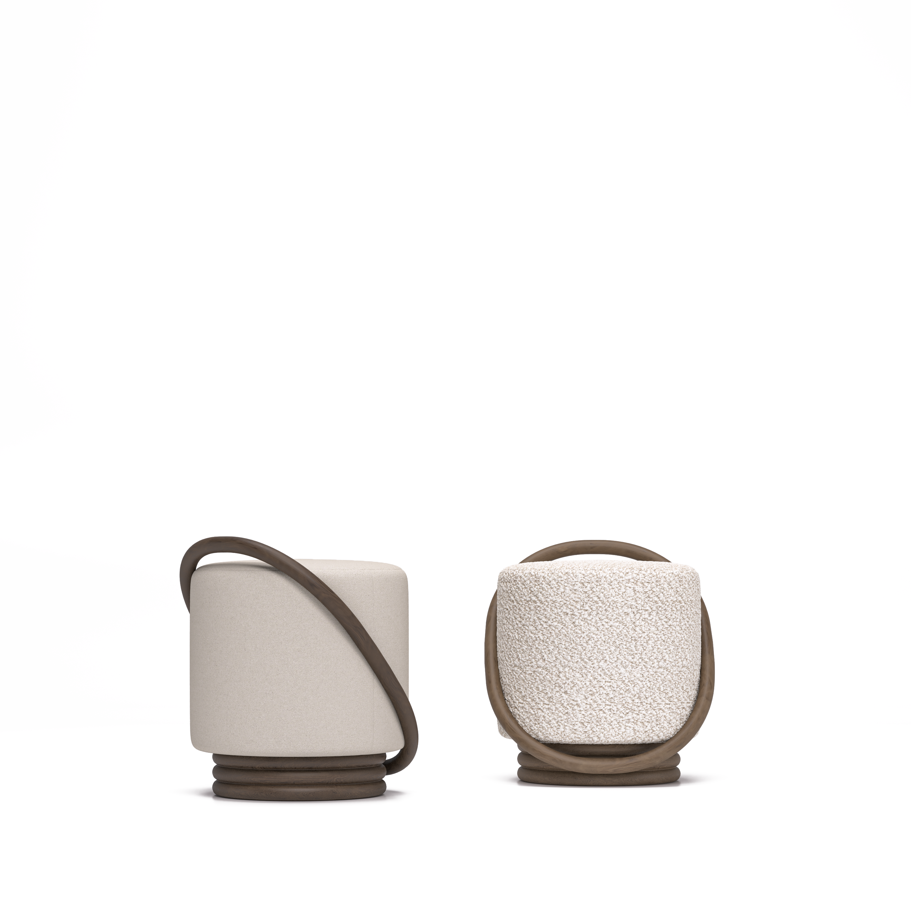 Smile Pouf بواسطة M. Marconato & T. Zappa