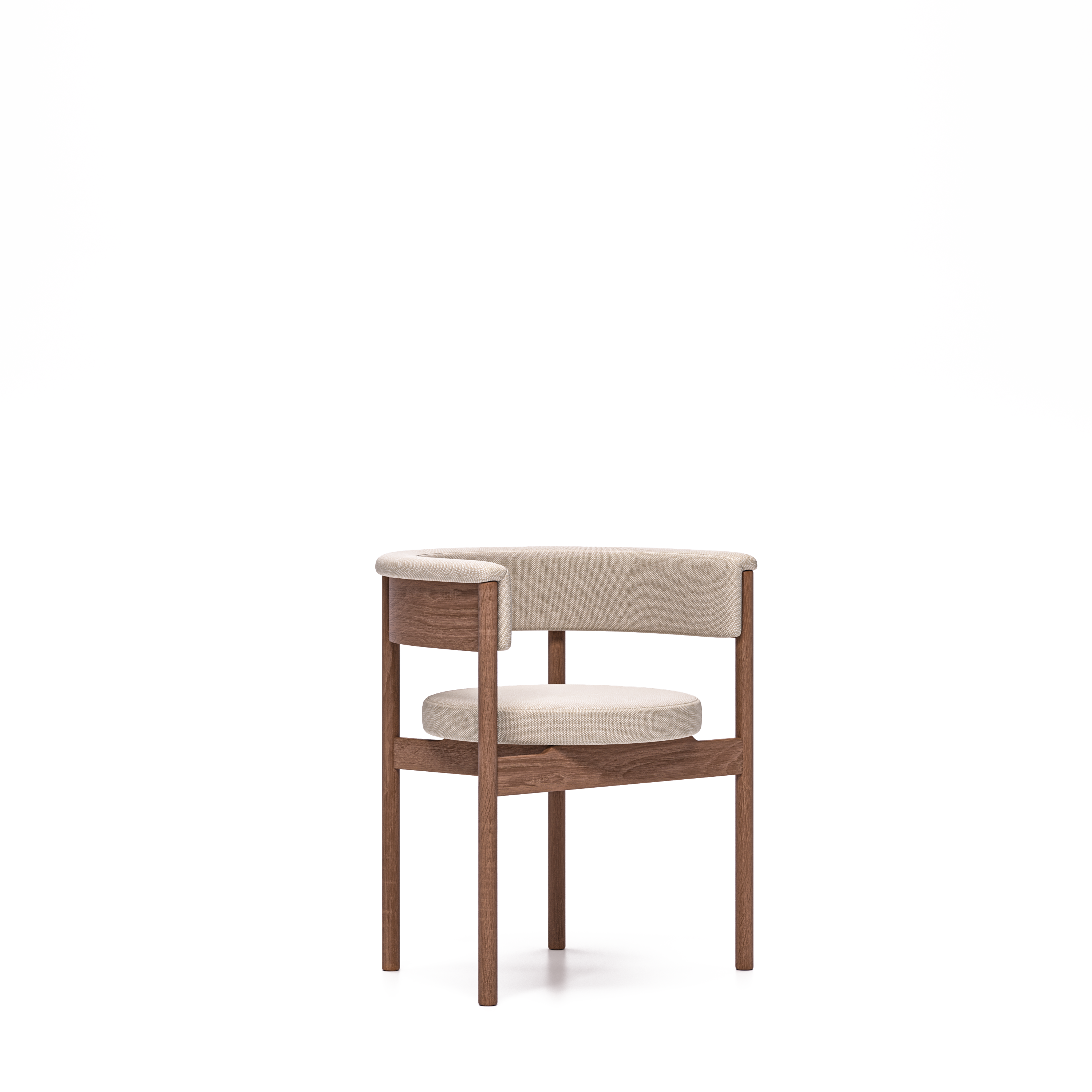 Curved Back Chair