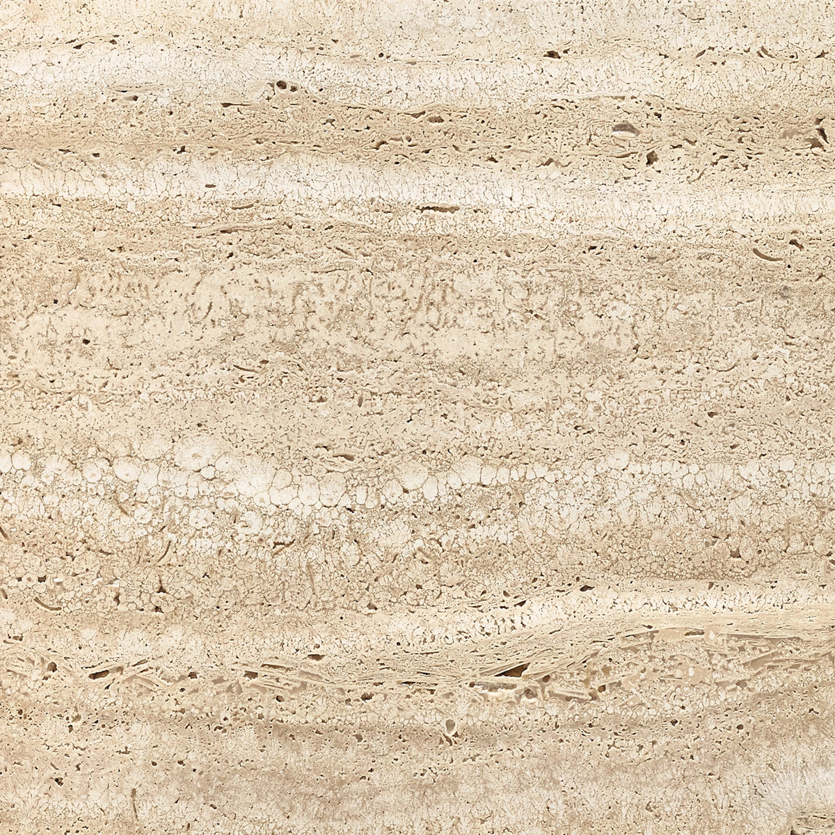 Travertine Squared Side Table
