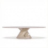 Twist dining table