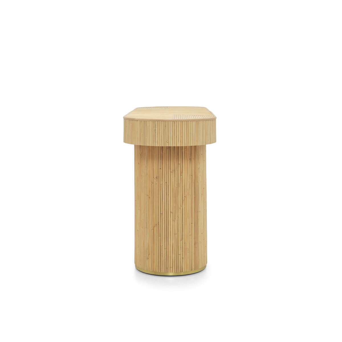 Rattan Groove Console