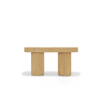 Rattan Groove Console