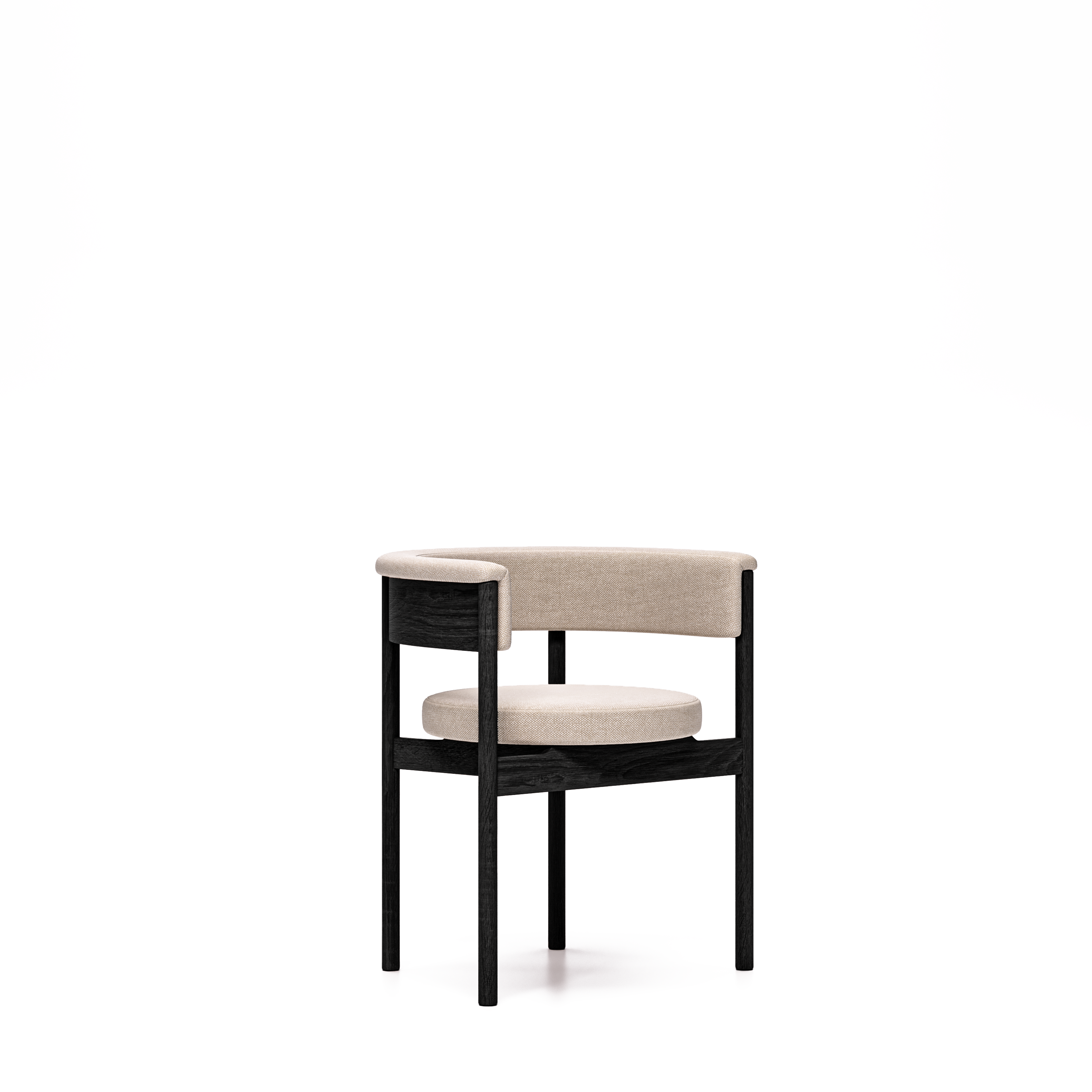 Curved Back Chair