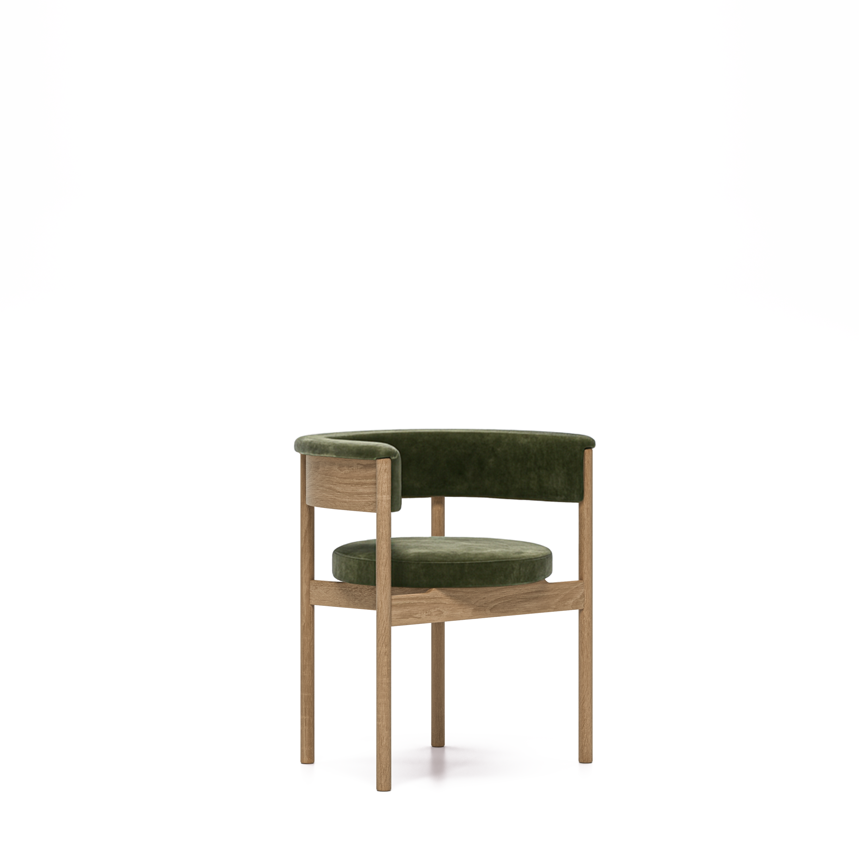 Curved Back Chair