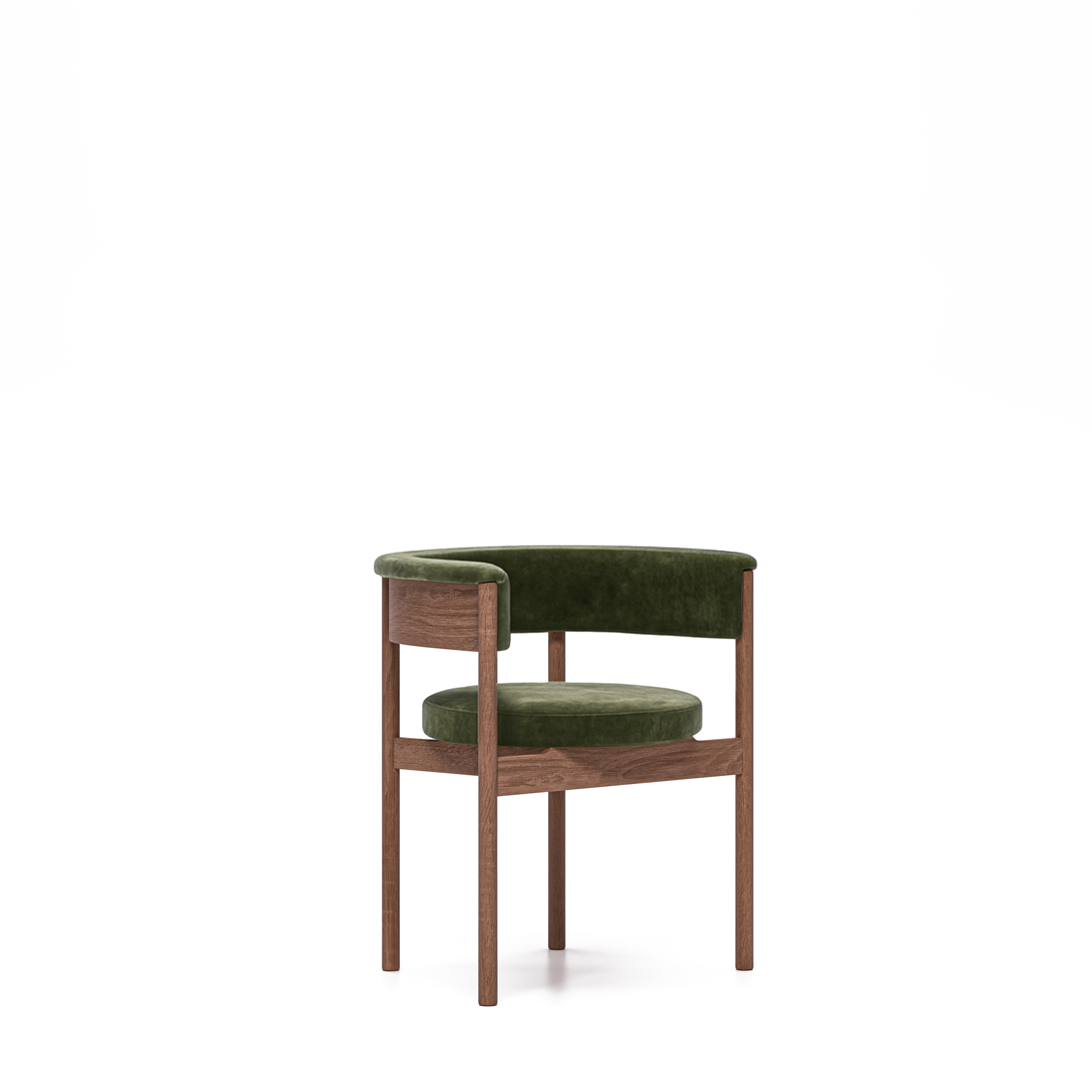 Curved Back Chair