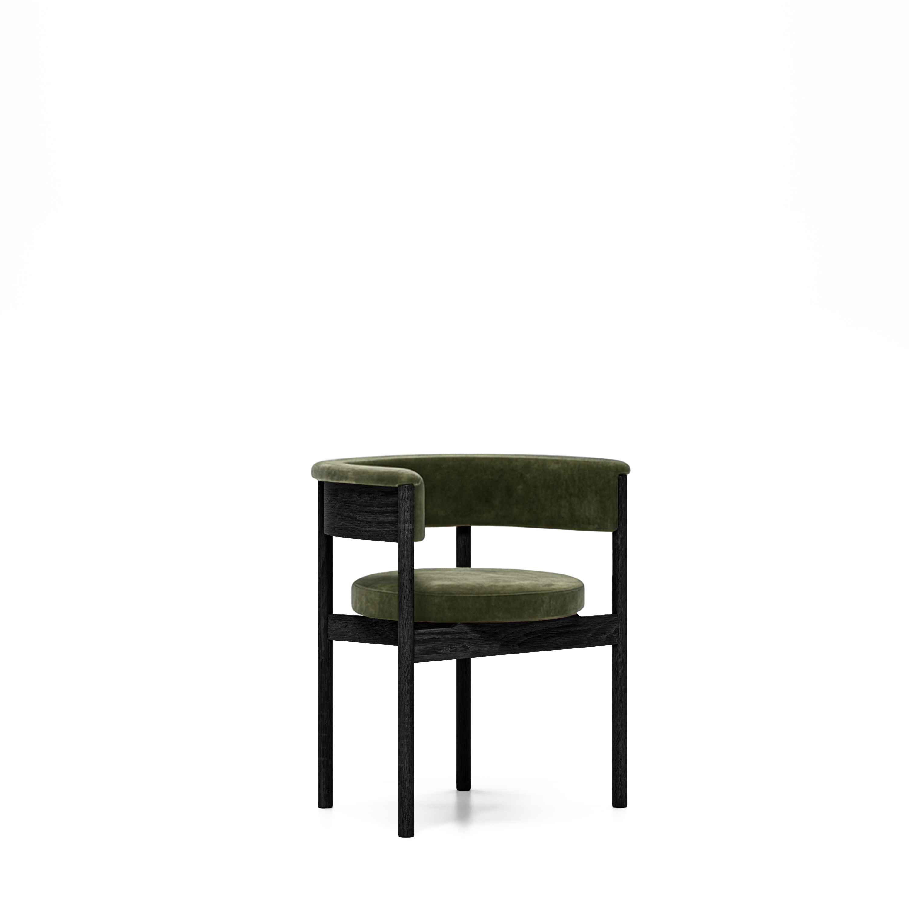 Curved Back Chair
